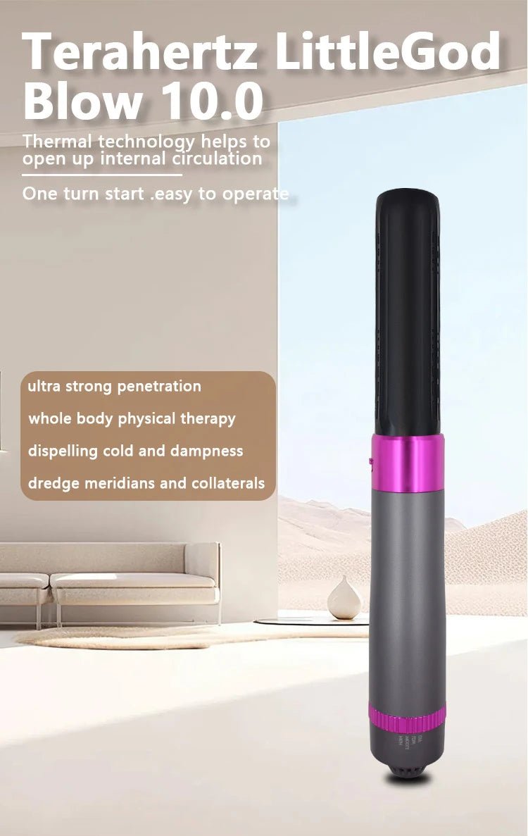 10.0 Plus Classic Blue Light wave Massage Terahertz Wand Classic Blower Machine Terahertz Blower Wand Terahertz Therapy Device - TRENSET