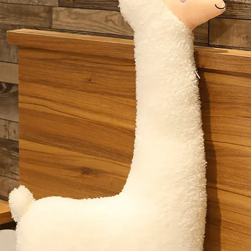 75-130 cm Schönes Alpaka-Plüschtier, weich gefüllt, süßes Schaf, Lama, Tierpuppen, Schlafkissen, Kissen, Heimbett, Dekor, Geschenk