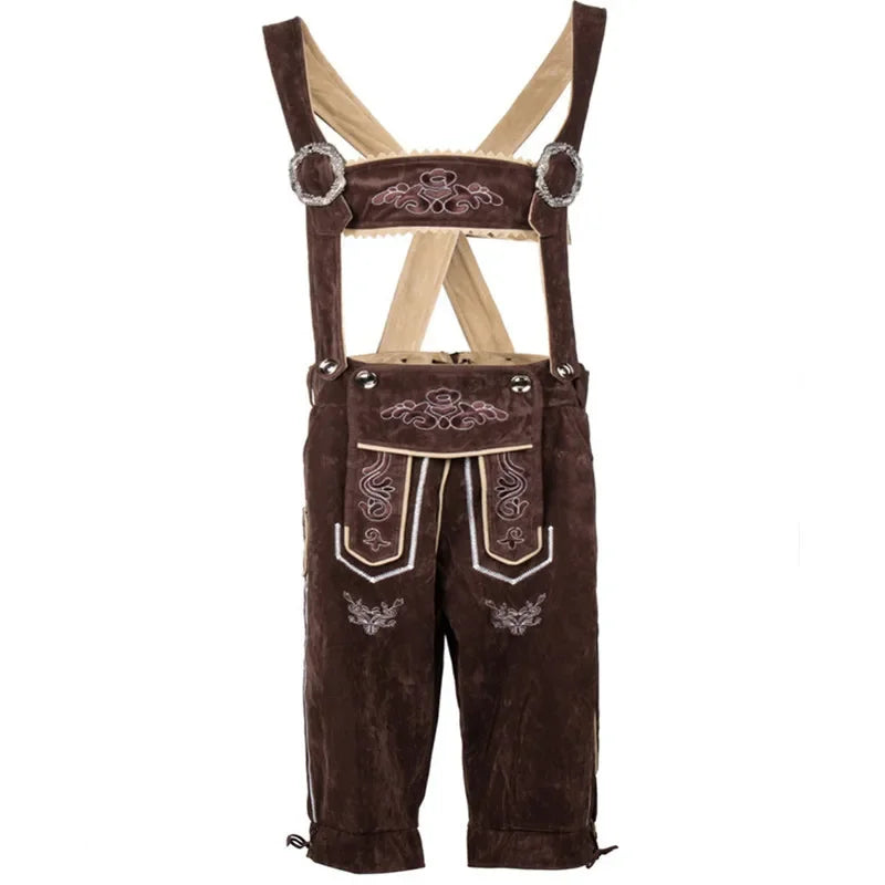 Größe S-2XL Herren Lederhosen Oktoberfest Kostüme Traditionelle deutsche bayerische Bier männliche Cosplay Partykleidung