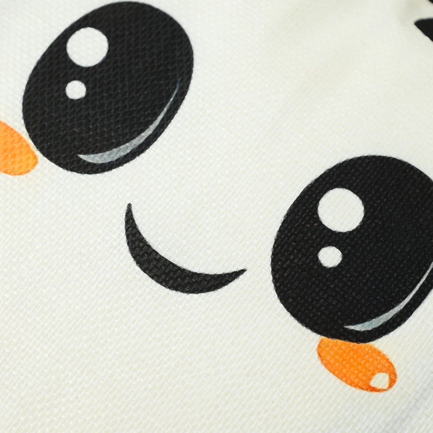 45x45cm Halloween Geist Kürbis Kissenbezug Bedruckter Leinenmischung Dekokissenbezug Dekoratives Sofakissen Pillowslip Home Decor
