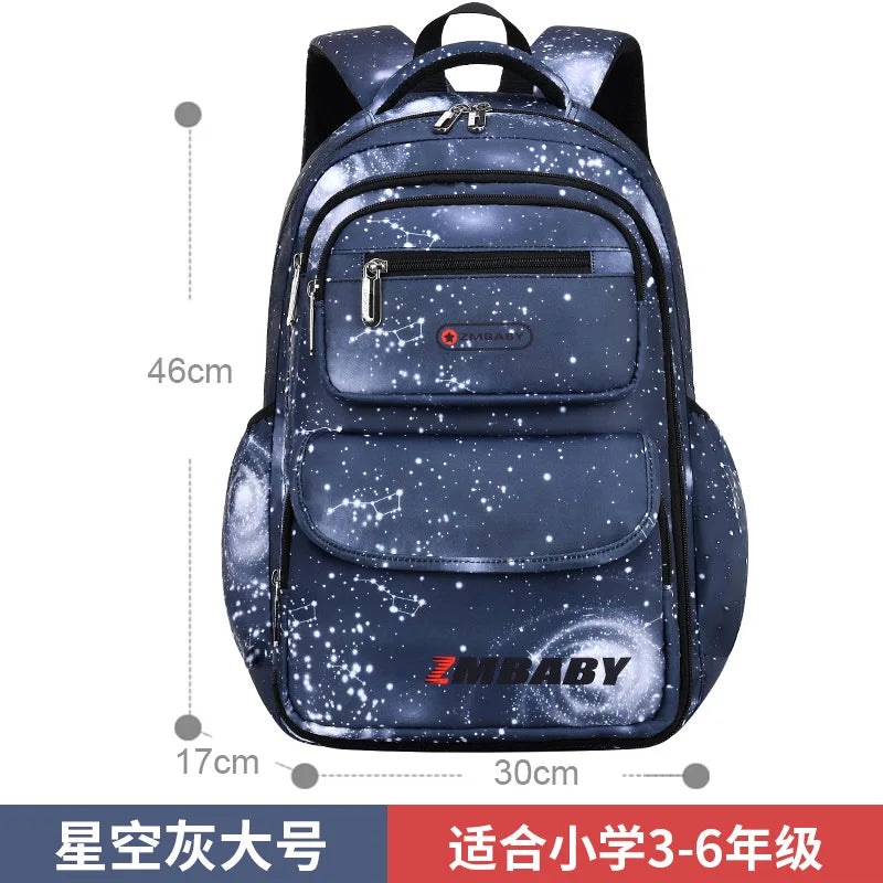 2025 New Waterproof Children School Bags For Boys Orthopedic Primary School Backpack Kids Schoolbag Book Bag Mochila Infantil