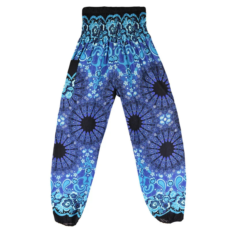 Yoga Hosen Frauen Hippie Harem Gedruckt Leggings Boho Hohe Taille Pantalone De Mujer Cintura Alta Calca Feminina Strand