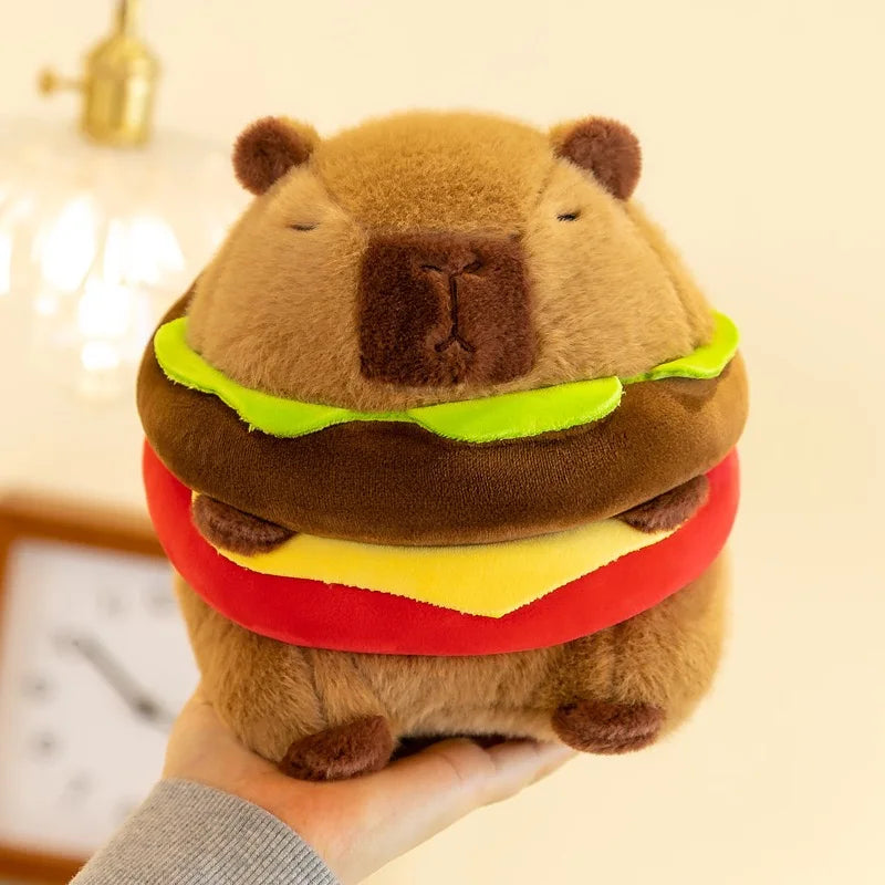 23 cm Capybara Plüsch Simulation Capybara Anime Fluffty Spielzeug Süße Puppe Kuscheltiere Weiche Puppe Plüsch Weihnachten Thanksgiving Geschenk