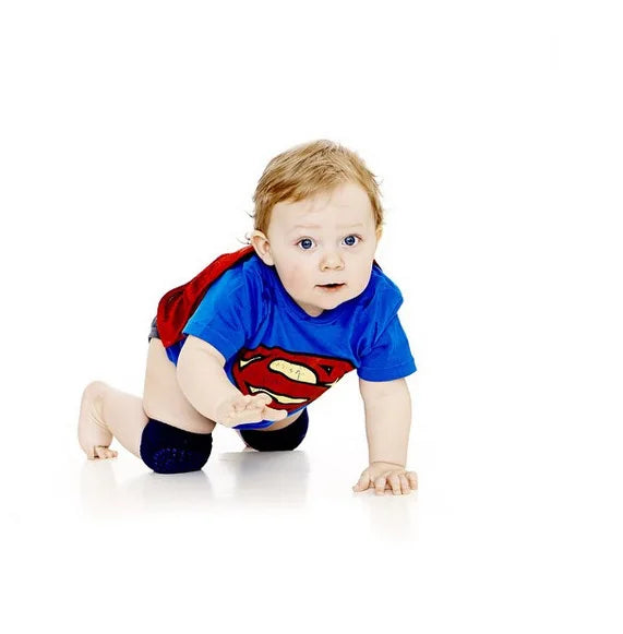 5 Paar Baby-Knieschützer für Kleinkinder, Krabbeln, rutschfest, solide, für Jungen und Mädchen, Ellenbogenpolster, Sicherheitsschutz, Kleinkind-Beinwärmer