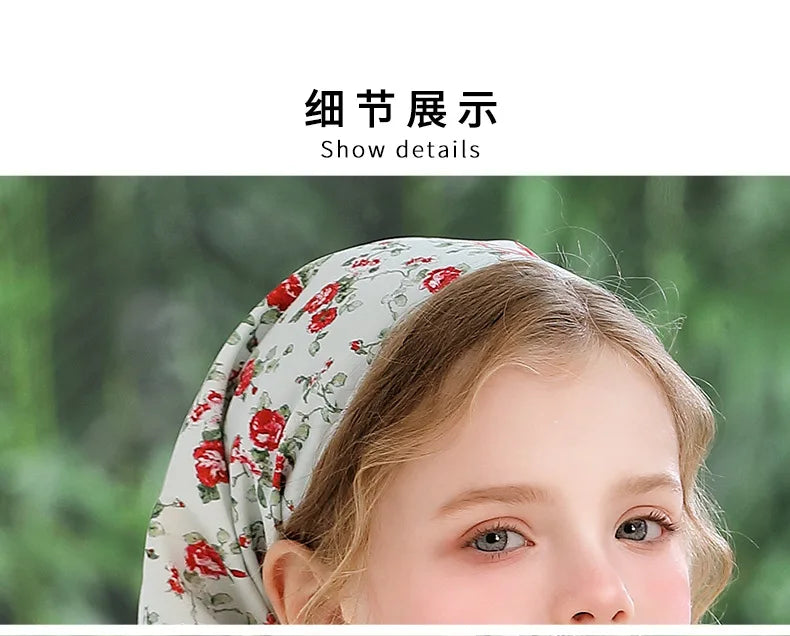 IOOTIANY Deutsches Münchner Oktoberfest Kinder Mädchen Blume Rüschen Spitze Lolita Pastoral Kleid Dienstmädchen Cosplay Performance Kostüm Set