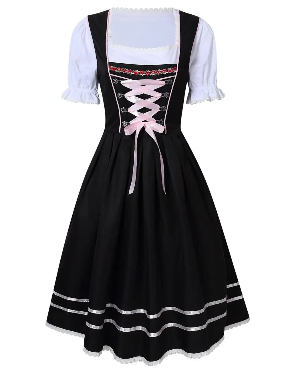Damen Oktoberfest Kostüm Plus Size Deutsches Biermädchen Kostüm Dirndlkleid Biermädchen Uniform