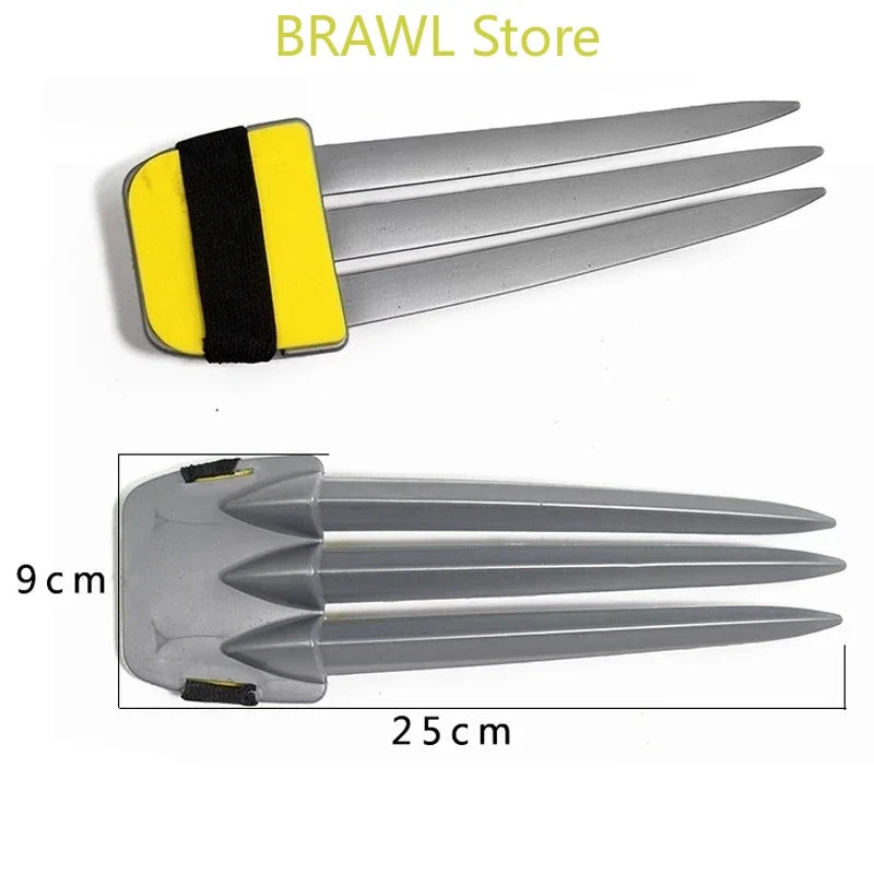 Wolverine Cosplay Kostüm Kinder Wolf Schwarz Superheld Panther Claws Maske Overall Halloween Bodysuit Muskelanzug für Kindergeschenk