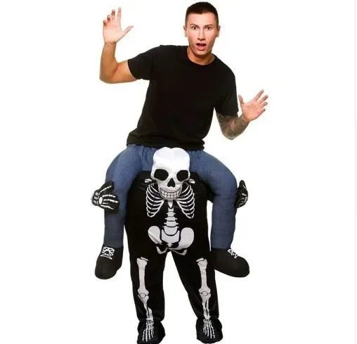 Unisex Halloween Party Cosplay Kostüme Sets für Frauen Männer Zurück Lustige Tier Hosen Fancy Dress Up Oktoberfest Overalls Strampler