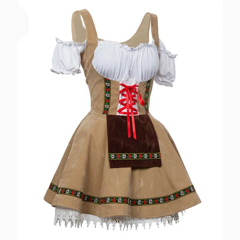 Männliche Frau Oktoberfest Kostüm Traditionelles Paar Deutsches Bayerisches Bier Outfit Cosplay Halloween Karneval Festival Party Kleidung