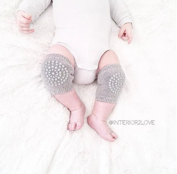 5 Paar Baby-Knieschützer für Kleinkinder, Krabbeln, rutschfest, solide, für Jungen und Mädchen, Ellenbogenpolster, Sicherheitsschutz, Kleinkind-Beinwärmer