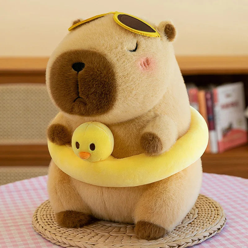 23 cm Capybara Plüsch Simulation Capybara Anime Fluffty Spielzeug Süße Puppe Kuscheltiere Weiche Puppe Plüsch Weihnachten Thanksgiving Geschenk