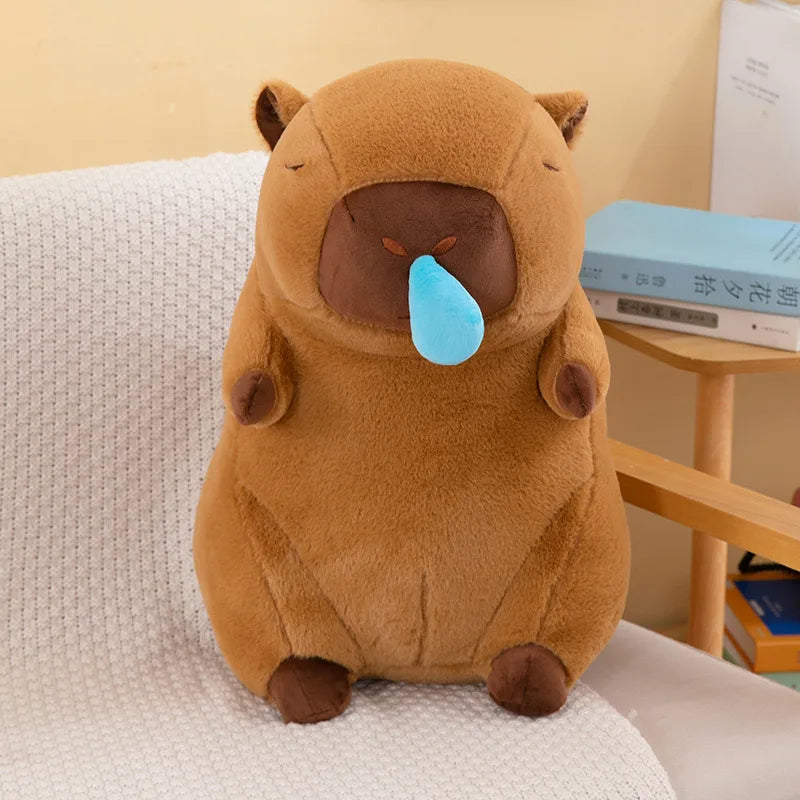 23 cm Capybara Plüsch Simulation Capybara Anime Fluffty Spielzeug Süße Puppe Kuscheltiere Weiche Puppe Plüsch Weihnachten Thanksgiving Geschenk