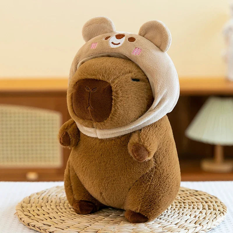 25 cm Serie Capybara Plüsch Simulation Capybara Anime Fluffty Spielzeug Süße Puppe Kuscheltiere Weiche Puppe Plüsch Weihnachtsgeschenke