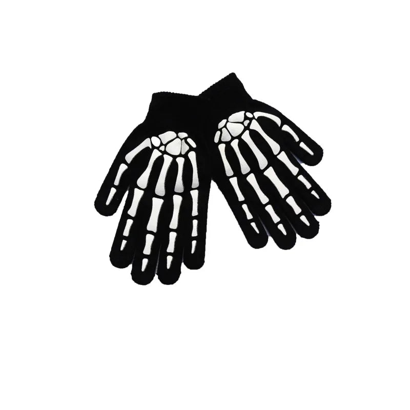 Adult Kids Halloween Demon Ghosts Costume Dress Up Party Man Women Black Scream Death Demon Grim Reaper Cospaly Clothes Ecoparty - TRENSET