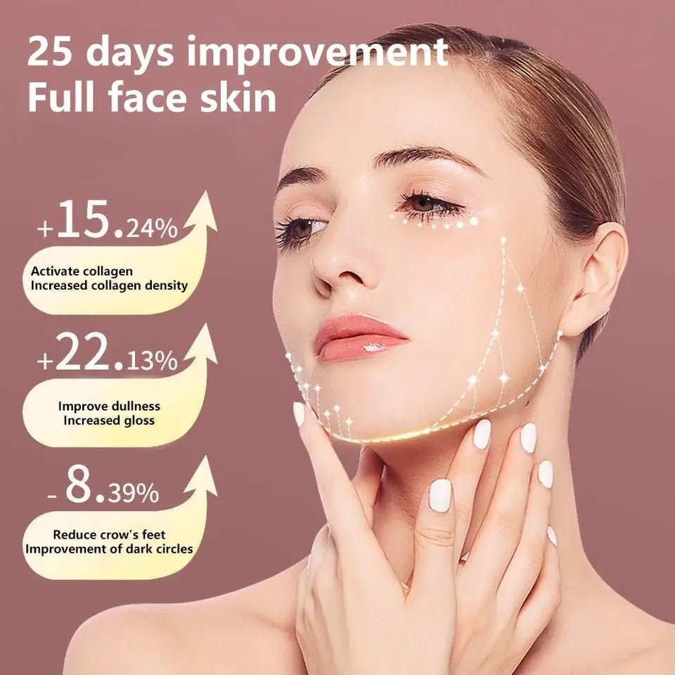 Facial Lifting Massager 12 Gears Electric Facial Massager V - line Face Lifting Slimming Vibration Device Home Use Beauty Tool - TRENSET