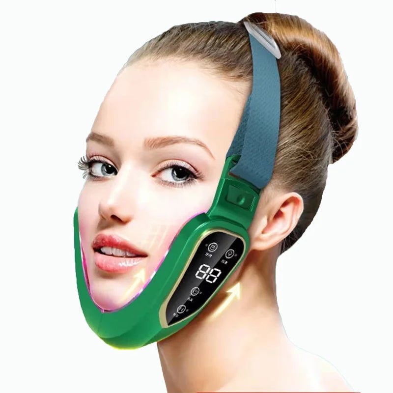 Facial Lifting Massager 12 Gears Electric Facial Massager V - line Face Lifting Slimming Vibration Device Home Use Beauty Tool - TRENSET