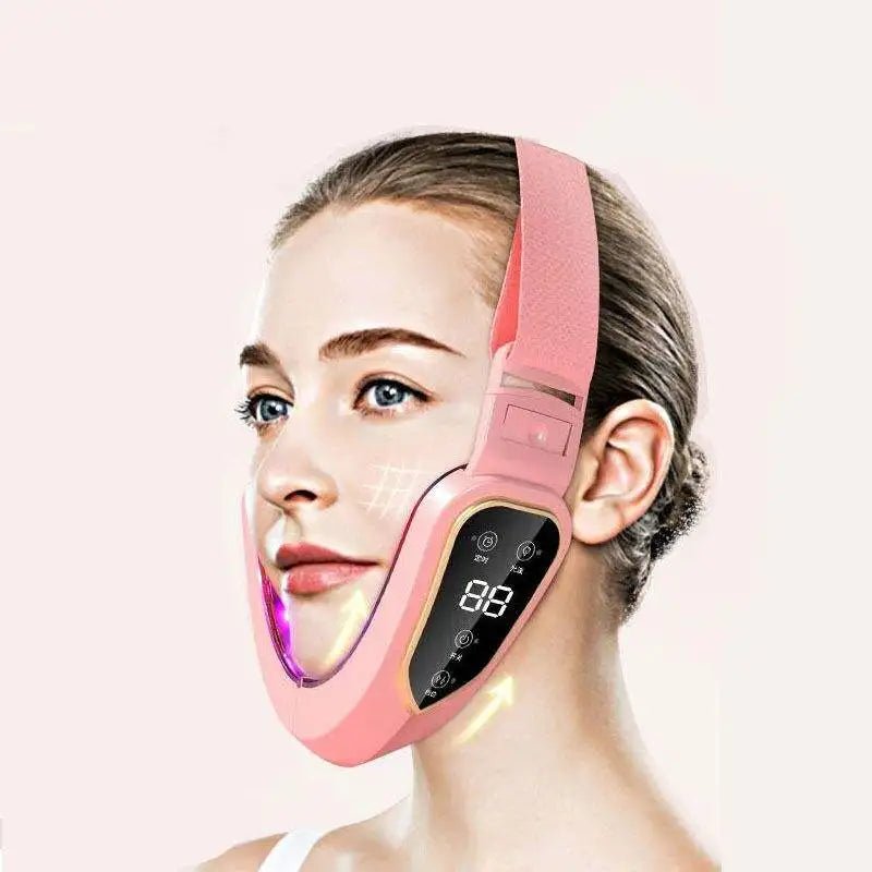 Facial Lifting Massager 12 Gears Electric Facial Massager V - line Face Lifting Slimming Vibration Device Home Use Beauty Tool - TRENSET