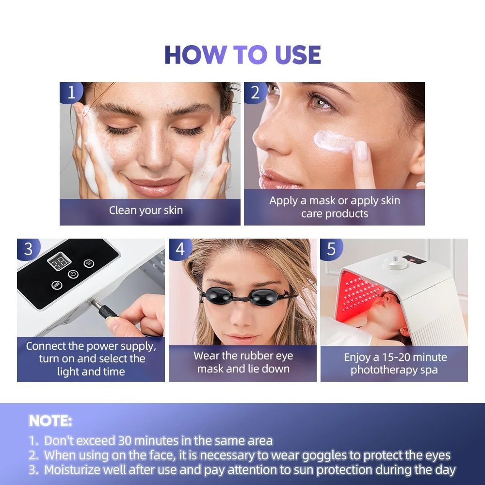 Foreverlily Facial Beauty Massager Skin Lifting Brightening Body Machine - TRENSET