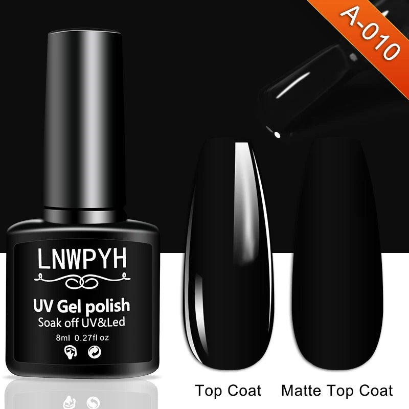 Gel Nail Polish Kit With UV Nail Lamp Electric Nail Drill Machine Soak OFF Gel Nail Kit Base&Top Coat Gel Polish Nail Tool Set - TRENSET