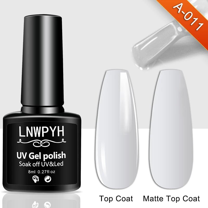 Gel Nail Polish Kit With UV Nail Lamp Electric Nail Drill Machine Soak OFF Gel Nail Kit Base&Top Coat Gel Polish Nail Tool Set - TRENSET