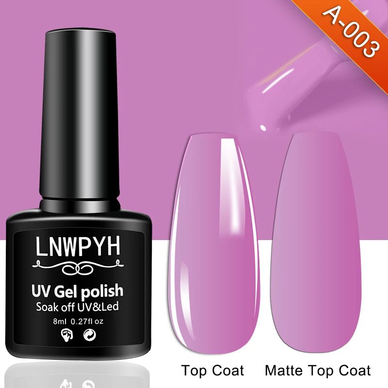 Gel Nail Polish Kit With UV Nail Lamp Electric Nail Drill Machine Soak OFF Gel Nail Kit Base&Top Coat Gel Polish Nail Tool Set - TRENSET