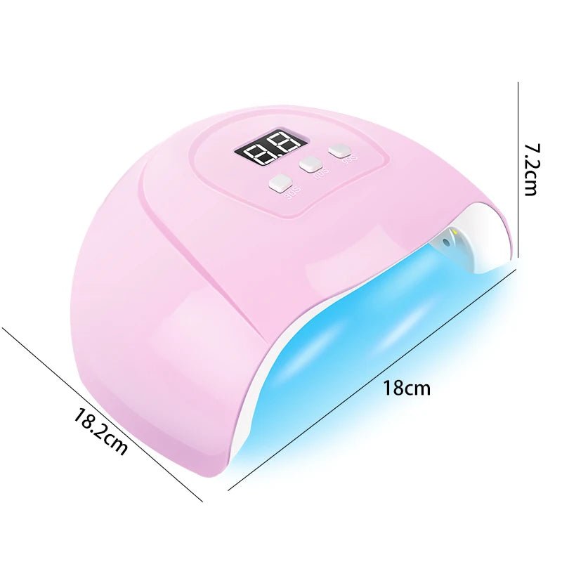 Gel Nail Polish Kit With UV Nail Lamp Electric Nail Drill Machine Soak OFF Gel Nail Kit Base&Top Coat Gel Polish Nail Tool Set - TRENSET
