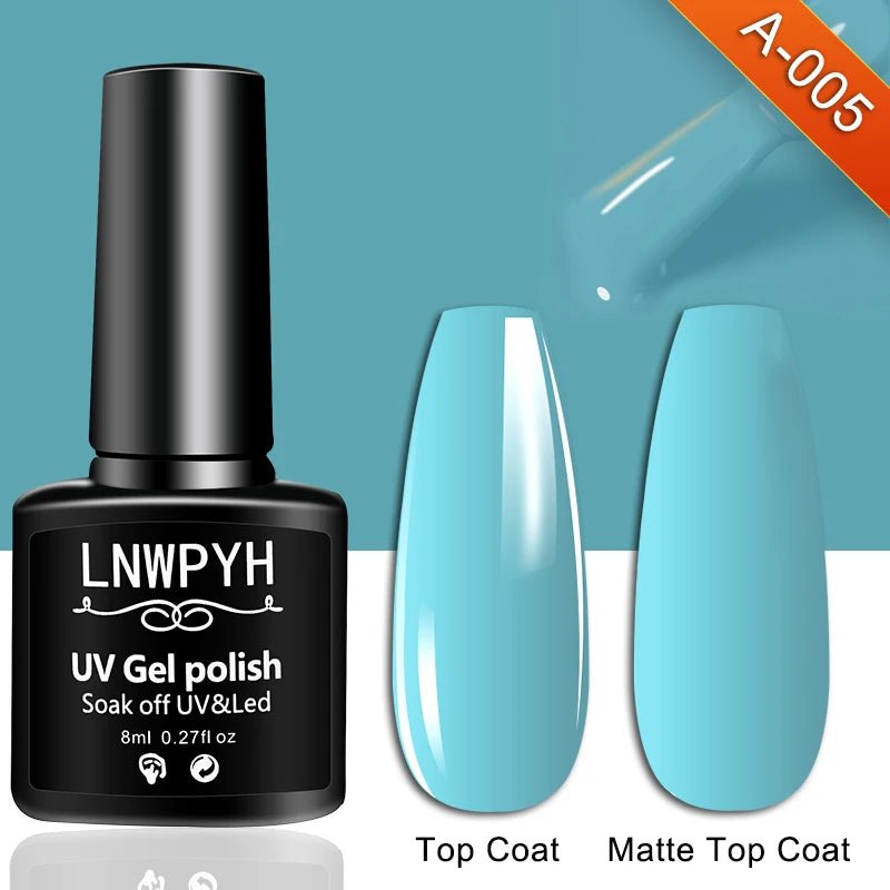 Gel Nail Polish Kit With UV Nail Lamp Electric Nail Drill Machine Soak OFF Gel Nail Kit Base&Top Coat Gel Polish Nail Tool Set - TRENSET