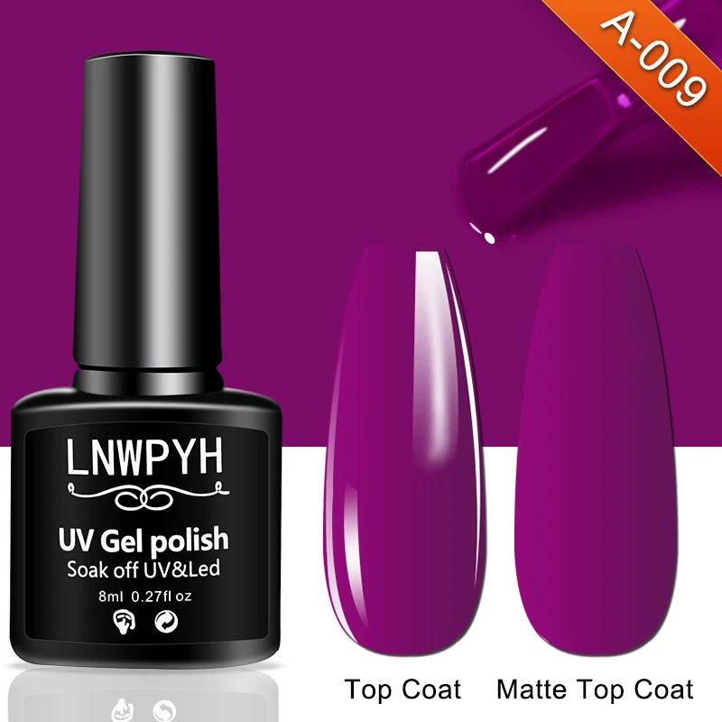 Gel Nail Polish Kit With UV Nail Lamp Electric Nail Drill Machine Soak OFF Gel Nail Kit Base&Top Coat Gel Polish Nail Tool Set - TRENSET