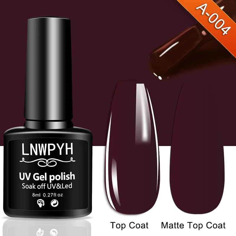 Gel Nail Polish Kit With UV Nail Lamp Electric Nail Drill Machine Soak OFF Gel Nail Kit Base&Top Coat Gel Polish Nail Tool Set - TRENSET