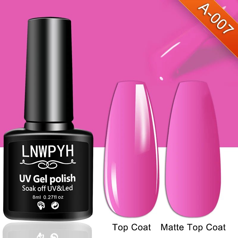 Gel Nail Polish Kit With UV Nail Lamp Electric Nail Drill Machine Soak OFF Gel Nail Kit Base&Top Coat Gel Polish Nail Tool Set - TRENSET
