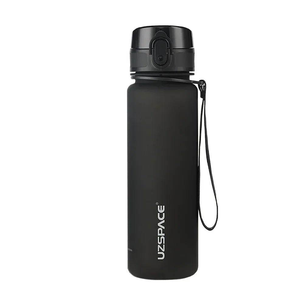 Sports Water Bottle Shaker Outdoor Travel Portable Leakproof Plastic Drink Bottle - TRENSET