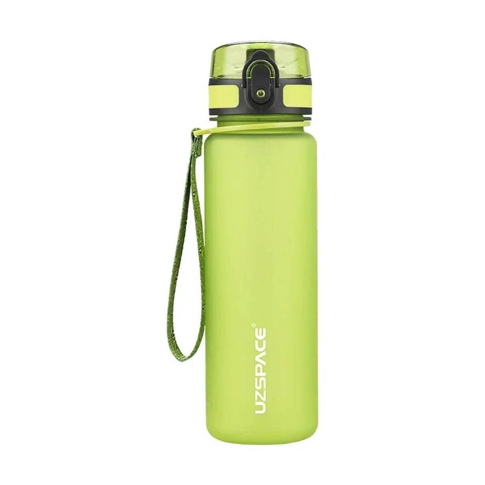 Sports Water Bottle Shaker Outdoor Travel Portable Leakproof Plastic Drink Bottle - TRENSET