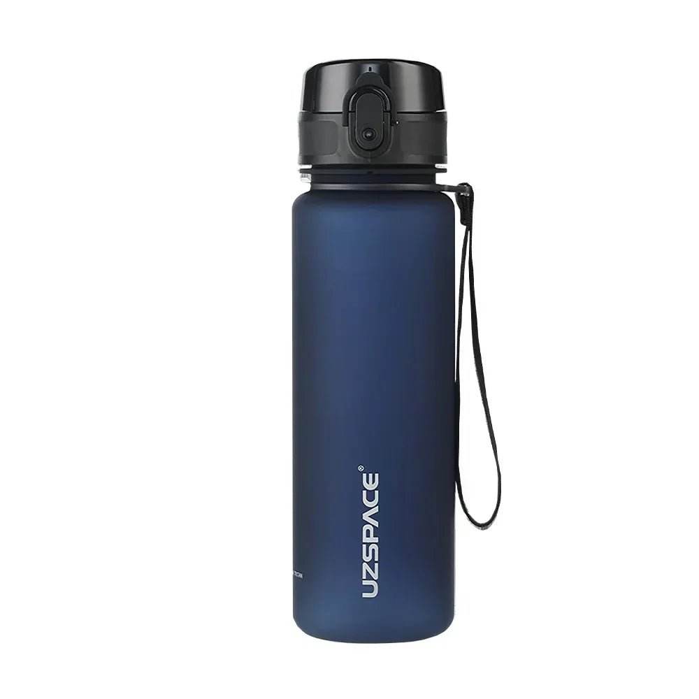 Sports Water Bottle Shaker Outdoor Travel Portable Leakproof Plastic Drink Bottle - TRENSET