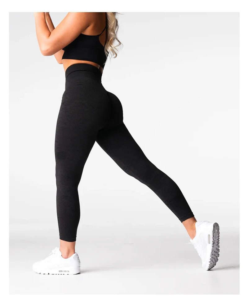 TKITK Digital Women Yoga Leggings Hips Lifting Gym Seamless Sport Pants High Waist Fitness Bubble Butt Workout Running Pants - TRENSET