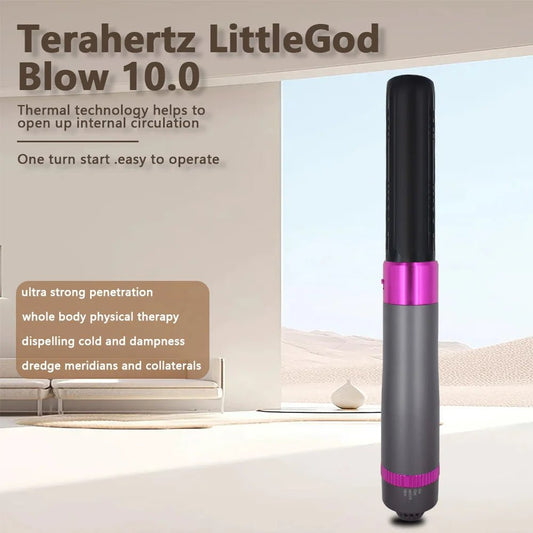 10.0 Plus Classic Blue Light wave Massage Terahertz Wand Classic Blower Machine Terahertz Blower Wand Terahertz Therapy Device - TRENSET