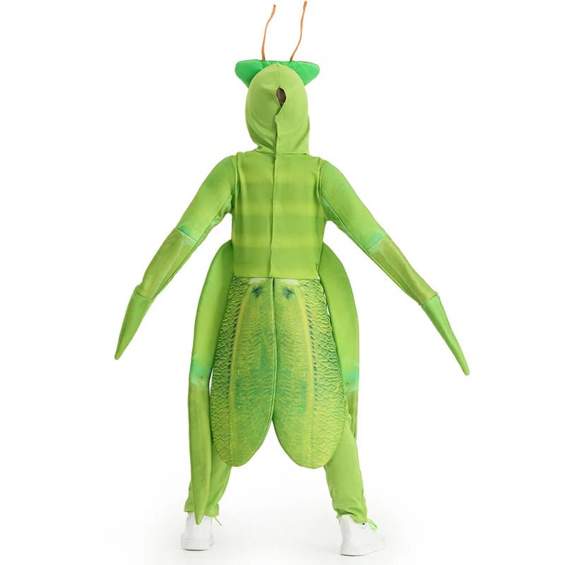 2025 New Arrival Halloween Green Grasshopper Insect Book Week Outfit Dress Up Child Praying Mantis Costume - TRENSET