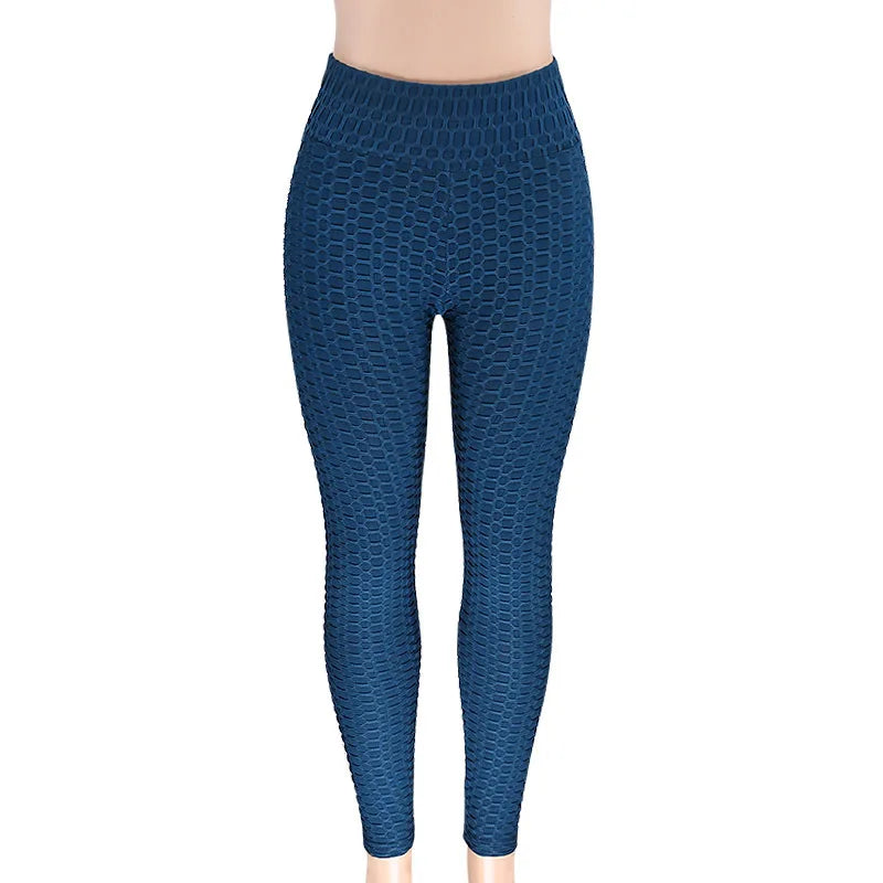 FCCEXIO 9 Farben Neue Mode Jacquard Hohe Taille Leggings Heißer Verkauf Frauen Fitness Leggings PUSH-UP Workout Booty Hosen S-3XL