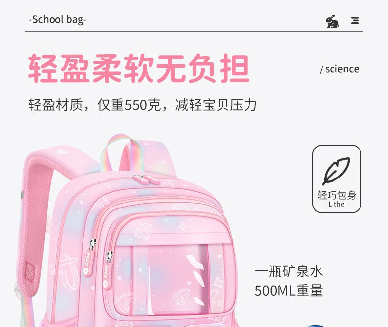 Children School Bags For Girls Lightweight Kids Princess Backpack Schoolbag Primary School Backpack Kids Book bag Mochila
