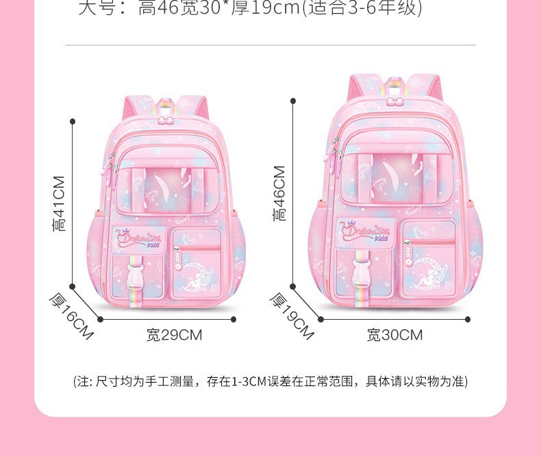 Children School Bags For Girls Lightweight Kids Princess Backpack Schoolbag Primary School Backpack Kids Book bag Mochila