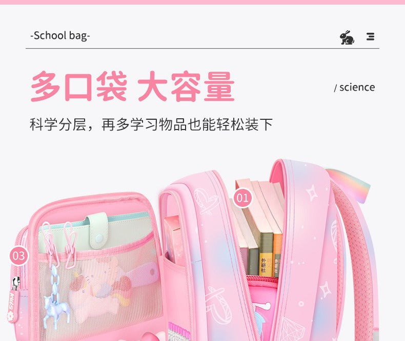 Children School Bags For Girls Lightweight Kids Princess Backpack Schoolbag Primary School Backpack Kids Book bag Mochila