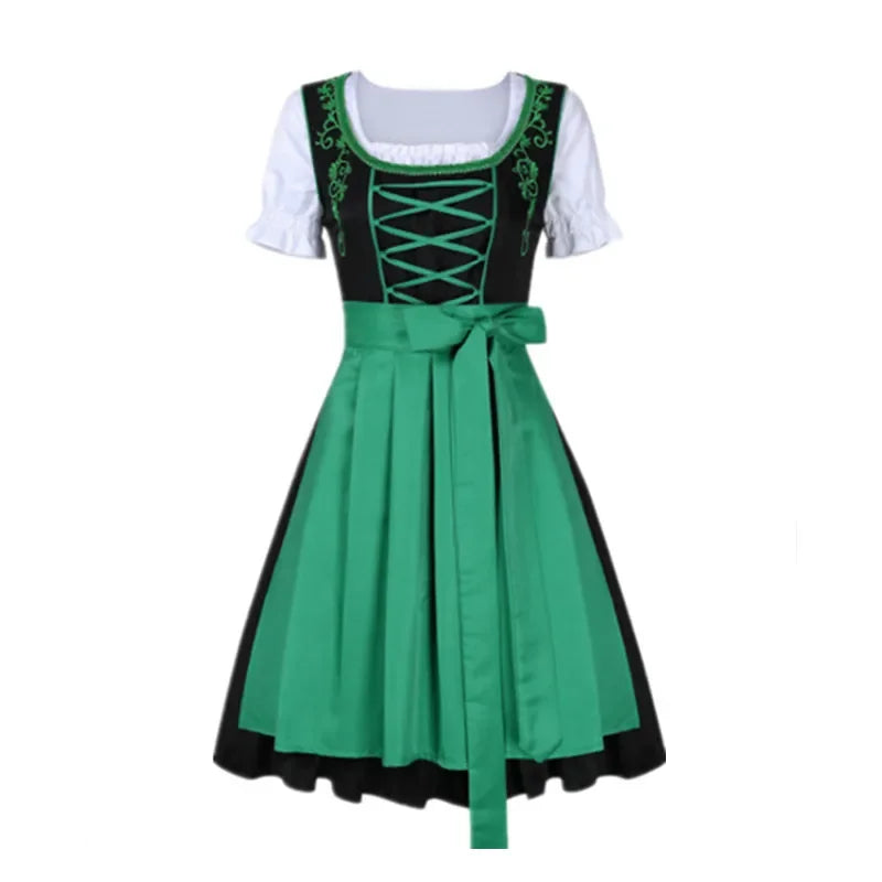 Damen Oktoberfest Kostüm Plus Size Deutsches Biermädchen Kostüm Dirndlkleid Biermädchen Uniform