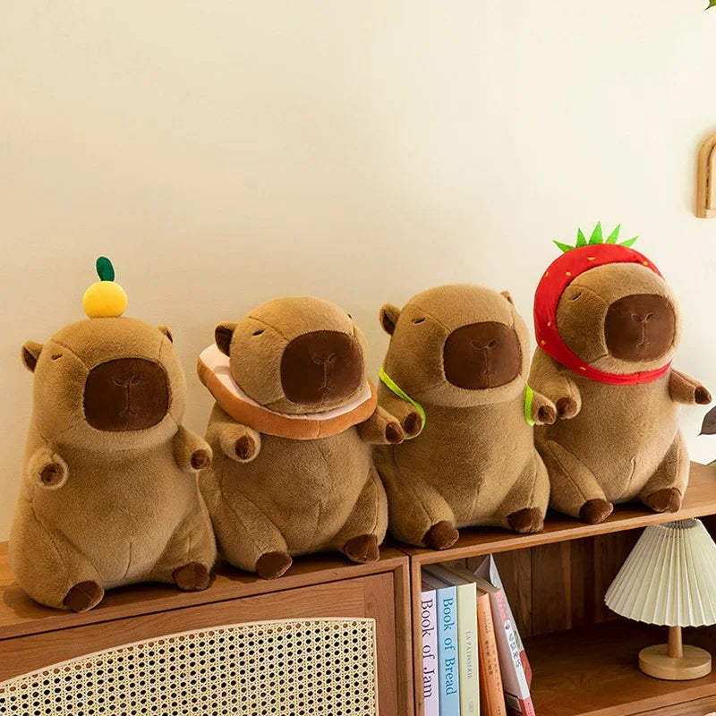 25 cm Serie Capybara Plüsch Simulation Capybara Anime Fluffty Spielzeug Süße Puppe Kuscheltiere Weiche Puppe Plüsch Weihnachtsgeschenke