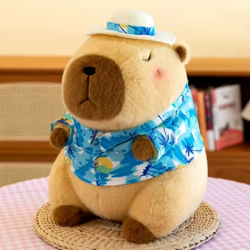 Capybara Plüsch Simulation Capybara Anime Fluffty Spielzeug Süße Puppe Kuscheltiere Weiche Puppe Plüsch Weihnachten Thanksgiving Geschenk