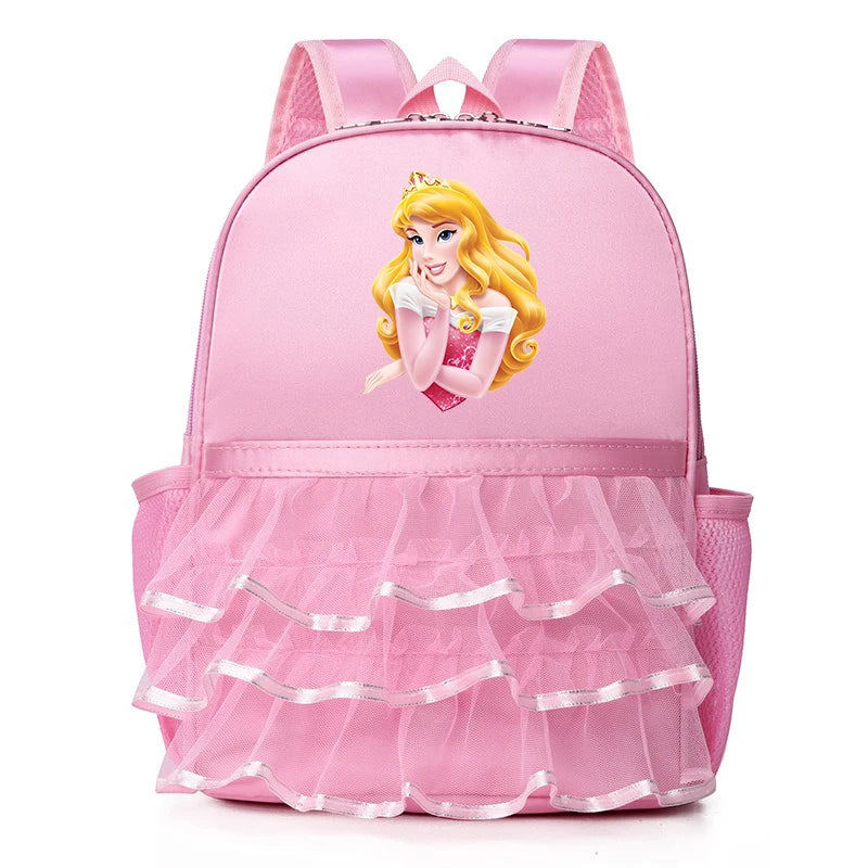 Snow White Princess Children Kawaii Bag for Girl Kids Pink Dancing Backpacks Girls Ballet Dance Bags Baby School Backpack