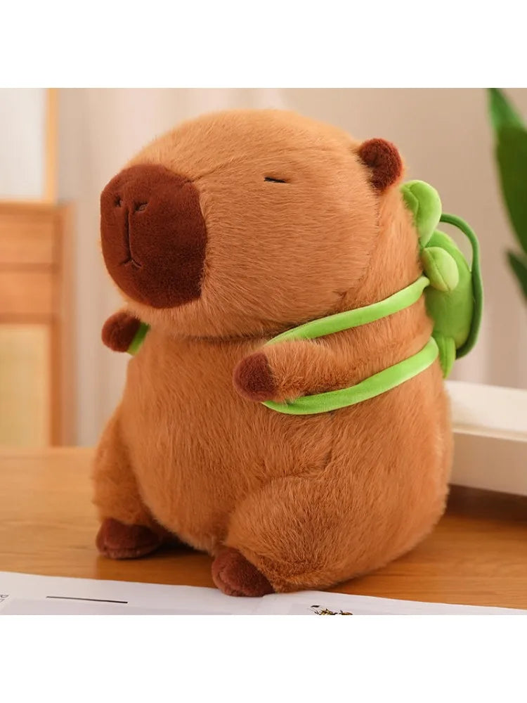 23 cm Capybara Plüsch Simulation Capybara Anime Fluffty Spielzeug Süße Puppe Kuscheltiere Weiche Puppe Plüsch Weihnachten Thanksgiving Geschenk