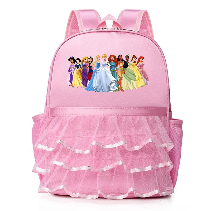 Snow White Princess Children Kawaii Bag for Girl Kids Pink Dancing Backpacks Girls Ballet Dance Bags Baby School Backpack