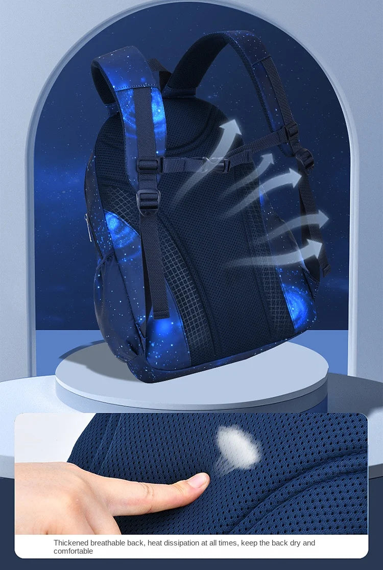 2025 New Waterproof Children School Bags For Boys Orthopedic Primary School Backpack Kids Schoolbag Book Bag Mochila Infantil