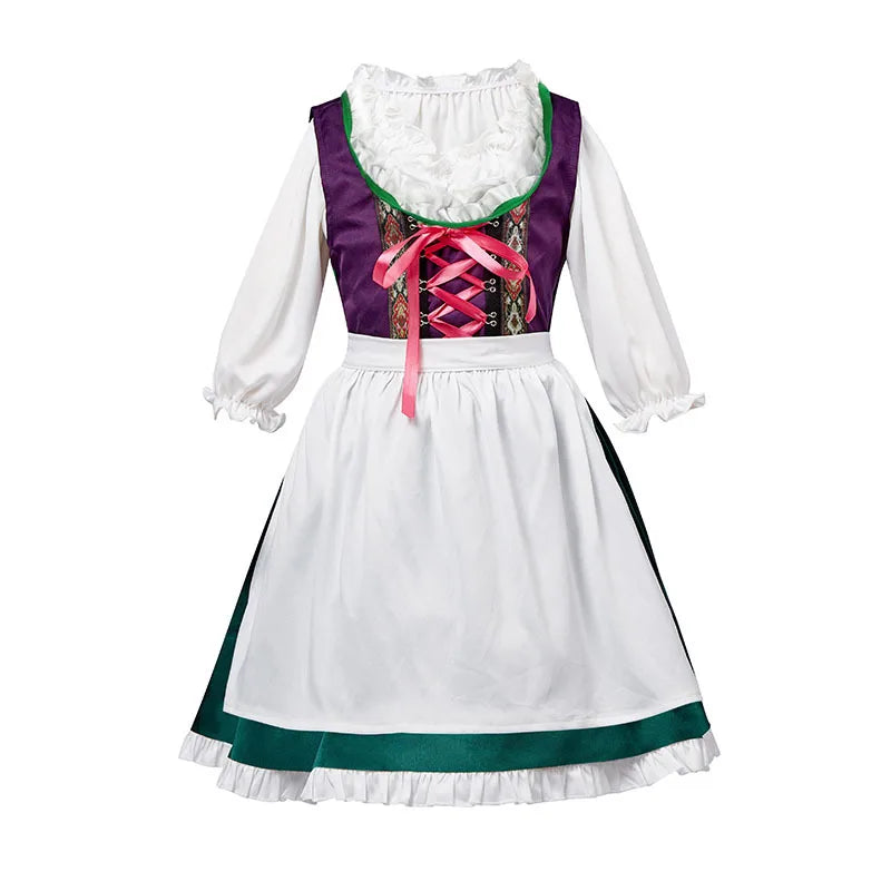 Kinder Jungen Mädchen Oktoberfest Kostüme Bayerisches Dirndl Kleid Kinder Lederhosen Cosplay Karneval Party Halloween Kostüm