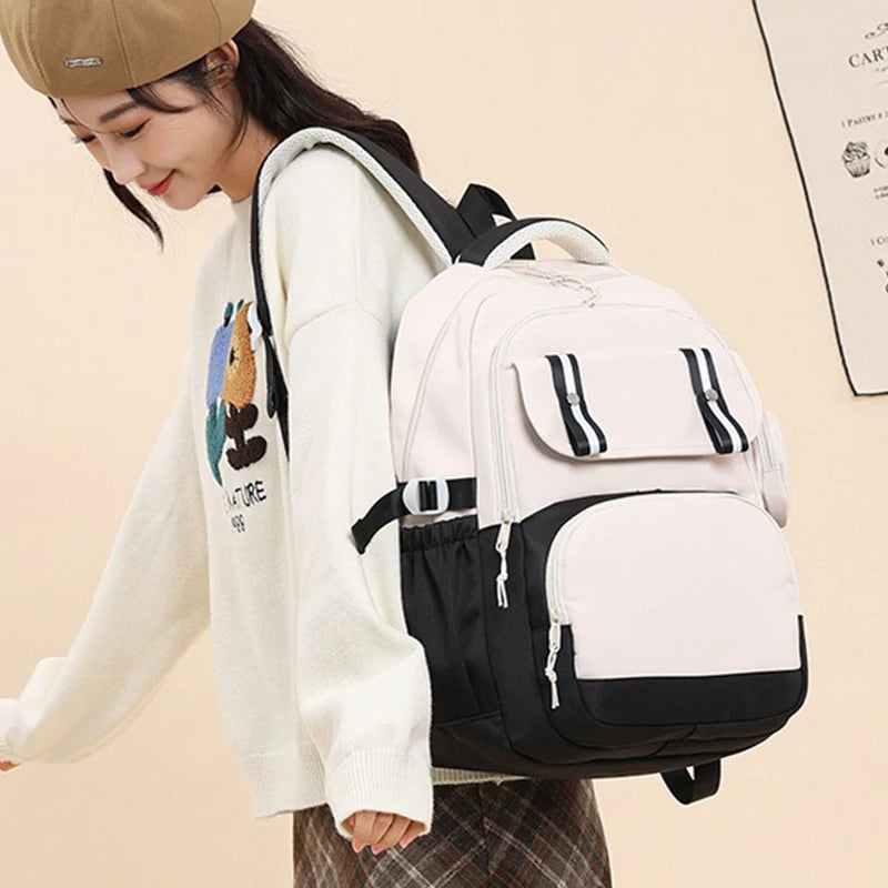 Cinnamoroll Backpack Boys Girls Bookbag Bag Teenager Children Knapsack Schoolbag Rucksack Mochila With Coin Purse