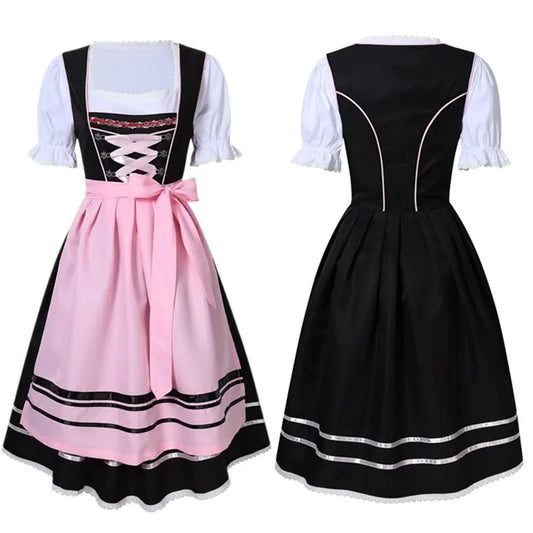 Damen Oktoberfest Kostüm Plus Size Deutsches Biermädchen Kostüm Dirndlkleid Biermädchen Uniform